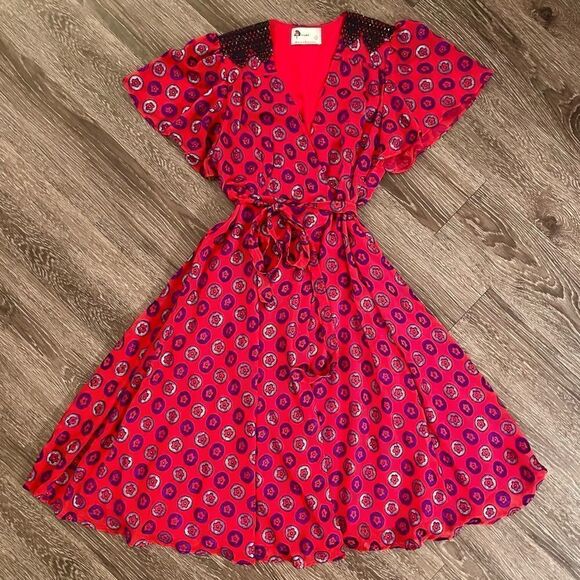 Kopal wrap dress  - Picture 1 of 6